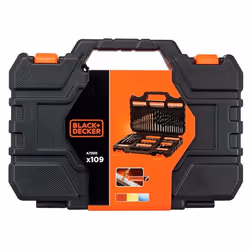 Jeu de forets et de tournevis Black & Decker A7200-XJ; 109 unités - Vue supplémentaire 7