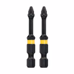 Buse à impact DeWalt Extreme DT70531T-QZ; PZ2; 2 unités