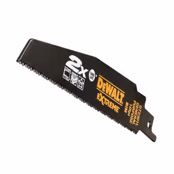 DeWALT DT2301L-QZ Lame de scie sauteuse, à chantourner et sabre Lames de scie sabre Acier inoxydable 5 pièce(s)