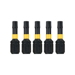 Buse à impact DeWalt DT7379T-QZ; T10; 25 mm; 5 unités