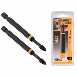 Buse à impact DeWalt Extreme DT70567T-QZ; PH2; 85 mm; 2 unités