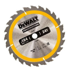Lame de scie DeWalt; 184x1,8x16,0 mm; Z24; 16°