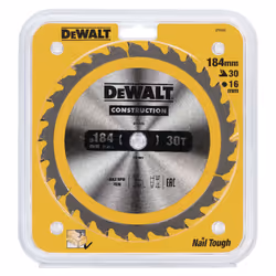 DeWALT DT1940-QZ lame de scie circulaire 18,4 cm 1 pièce(s)