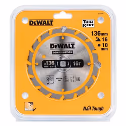 Scie circulaire DeWalt DT1946-QZ; 136x10 mm; Z16