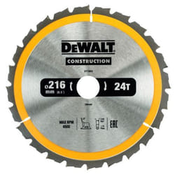 Lame de scie DeWalt DT1952; 216x30 mm; 24T