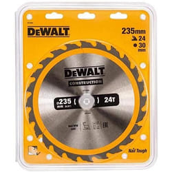 Lame de scie DeWalt DT1954-QZ; 235x30 mm; Z24