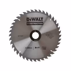 Lame de scie DeWalt DT1955; 235x30 mm; 40T