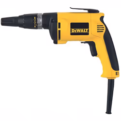 DeWALT DW275KN-QS, Tournevis électrique, Poignée de pistolet, Noir, Jaune, Attache de ceinture, 5300 tr/min, 92 dB