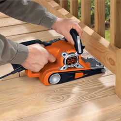 Black & Decker KA88 ponceuse portative Ponceuse à bande