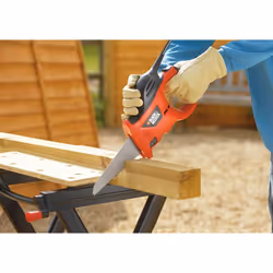 Black & Decker KS880EC-QS scie Scie à bûches 23,9 cm Orange