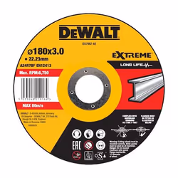 DeWALT DX7967-AE, Disque de coupe, DeWALT, 2,22 cm, 18 cm, 25 pièce(s)