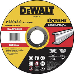 Dewalt - DX7987-AE Disque à tronçonner 230 mm 1 pc(s) métal, acier inoxydable, Fer