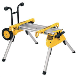 Dewalt - DE7400-XJ - Table de Travail à la scie à roulettes de Support stationnaire en aluminium, robuste, léger et facilement transportable,
