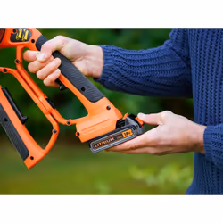 Black & Decker GKC1000L-QW élagueuse électrique 10 cm 18 V Lithium-Ion (Li-Ion) Noir, Orange