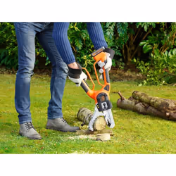 Black & Decker GKC1000L-QW élagueuse électrique 10 cm 18 V Lithium-Ion (Li-Ion) Noir, Orange
