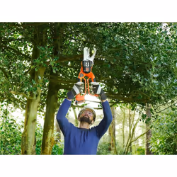 Black & Decker GKC1000L-QW élagueuse électrique 10 cm 18 V Lithium-Ion (Li-Ion) Noir, Orange - Vue supplémentaire 5
