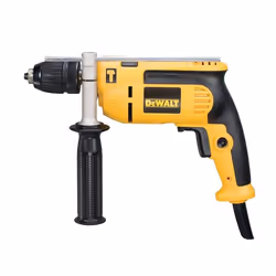 DeWALT DWD024S-QS, Perceuse à poignée pistolet, Sans clé, Noir, Jaune, Secteur