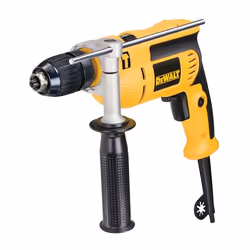 DeWALT DWD024S-QS perceuse Sans clé Noir, Jaune