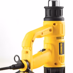 DeWALT D26411 pistolet thermique Pistolet d'air chaud 450 l/min 600 °C 1800 W Jaune - Vue supplémentaire 5