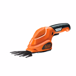 Black & Decker GSL200-QW cisaille sans fil 8 cm 3,6 V Lithium Noir, Orange