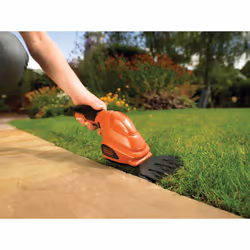 Black & Decker GSL200-QW cisaille sans fil 8 cm 3,6 V Lithium Noir, Orange - Vue supplémentaire 4