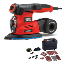 Black & Decker Black+Decker KA280LK-QS - Multilijadora 220W 4 en 1 AutoSelect, velocidad variable, con accesorios para persianas, 22 accesorios y maletín