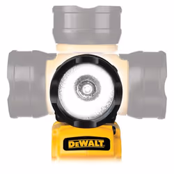 DeWALT DCL510N torche et lampe de poche Noir, Jaune Lampe-torche universelle LED