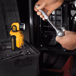 DeWALT DCL510N torche et lampe de poche Noir, Jaune Lampe-torche universelle LED - Vue supplémentaire 4