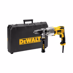 DeWALT D21570K-QS perceuse 3500 tr/min Clé 3 kg Noir, Acier inoxydable, Jaune