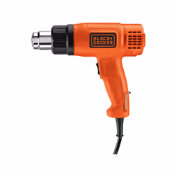 Black &amp; Decker KX1650-QS, Noir, Orange, 740 l/min, 600 °C, 570 l/min, Secteur, 1750 W