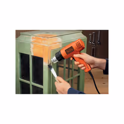 Black & Decker KX1650-QS pistolet thermique 740 l/min 600 °C 1750 W Noir, Orange - Vue supplémentaire 6