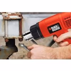 Black & Decker KX1650 pistolet thermique 740 l/min 600 °C 1750 W Rouge