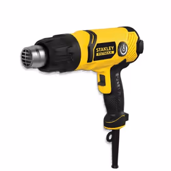 Stanley FME670K, Pistolet d’air chaud, Poignée de pistolet, Surchauffe, Noir, Jaune, 550 l/min, 600 °C