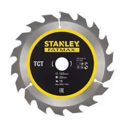 Scie circulaire Stanley STA15320-XJ; 160x20 mm; Z18