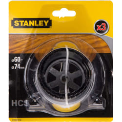 Jeu de scie Stanley STA81010-XJ; 60/67/74 mm; 3 unités