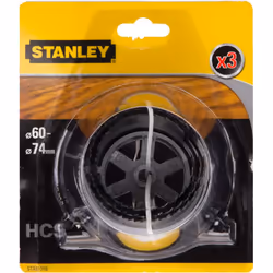 Jeu de scie Stanley STA81010-XJ; 60/67/74 mm; 3 unités