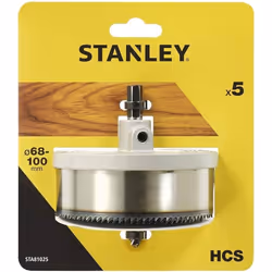 Ensemble de scies à chantourner Stanley STA81025-XJ; 68-100 mm; 5 unités