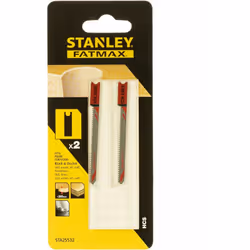 Stanley 2 lames HCS coupe courbe attache U 2,00 x 75mm STA25532-XJ