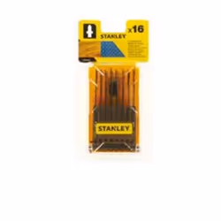 Stanley STA27030-XJ, Lames de scie sauteuse, Métal, Bois, Acier rapide, 6 cm, 5 pièce(s), Ampoule