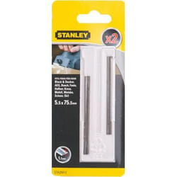 Lame Stanley; 75,5 mm; 2 unités
