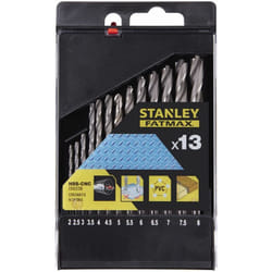 Stanley - Accessoires - Set 13 forets à métaux STA56013-QZ