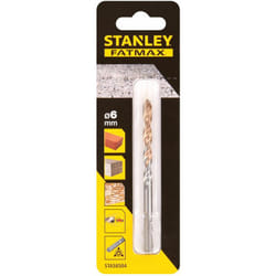 Stanley - Forets à maçonnerie avec tige 3 côtés 6x100mm STY-STA58504-QZ