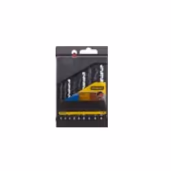 Stanley STA56005-QZ, Perceuse, Maçonnerie, Métal, Bois, 5/6/8 mm, 5/6/8 mm, 5/6/8 mm, 9 pièce(s)