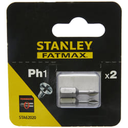 Peu de tournevis Stanley STA62020-XJ; PH1; 25 mm; 2 unités