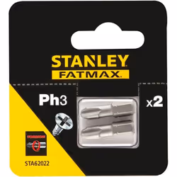 Clé à douille Stanley STA62022-XJ; PH3; 2 unités