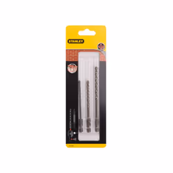 Jeu de forets pour maçonnerie Stanley; 4/5/6 mm; 3 unités