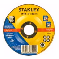 Stanley STA32030-QZ, Disque de coupe, Métal, Toutes marques, 2,22 cm, 12,5 cm, Bleu, Jaune