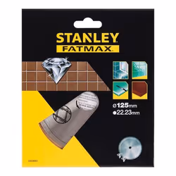 Disque à tronçonner diamanté Stanley STA38007-XJ; 125 mm