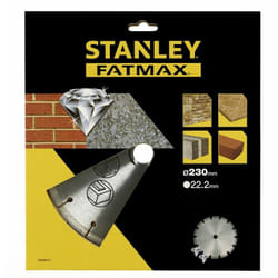 Stanley - Disque à tronçonner diamanté segmenté 230 mm STA38117-XJ