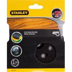 Tampon d'interface de protection pour ponceuse à orbite aléatoire Stanley STA32312-XJ; 125 mm